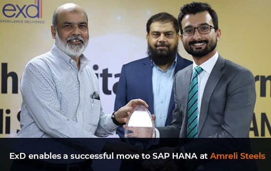 ExD transforms Amreli Steel with the most advanced SAP Solution