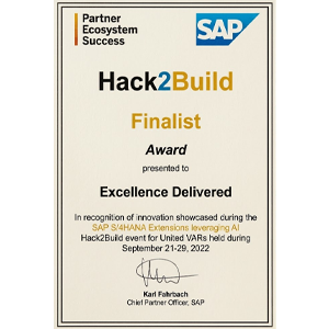SAP Hack 2 Build